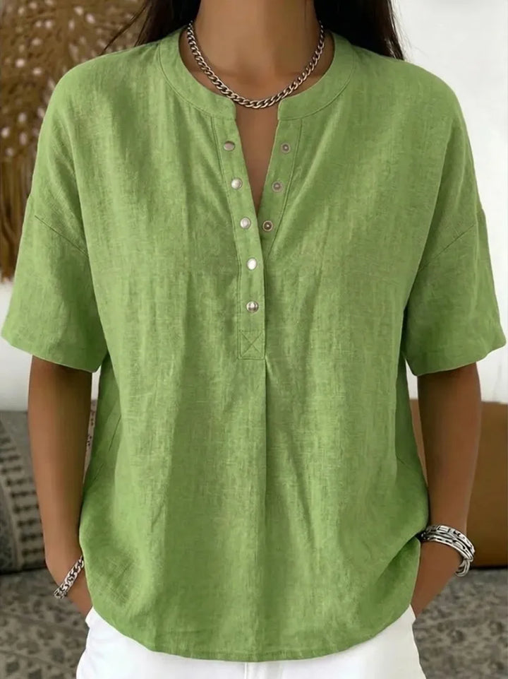 Mies™ | Airy Linen Summer Blouse
