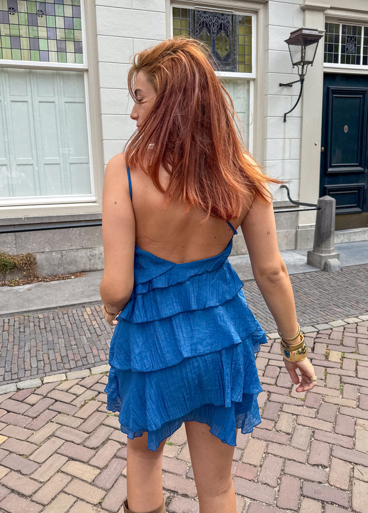 Women's Tailored Dress – Asymmetrical Design, Suitable for Spring and Summer
