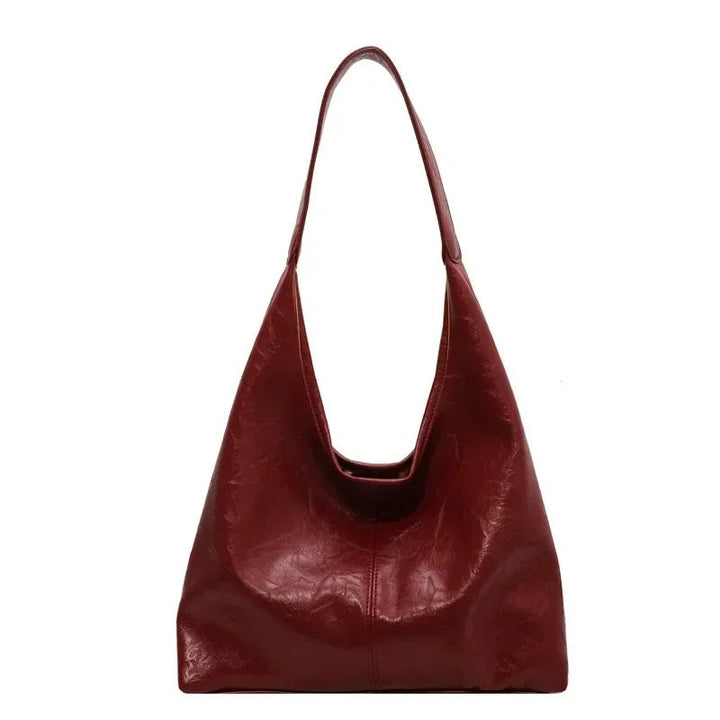 Yaya Distressed Leather Tote