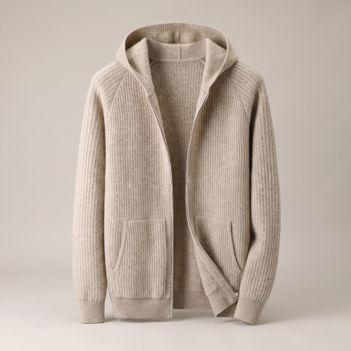 Felix | Lightweight and Elegant Men's Merino Wool Hoodie
