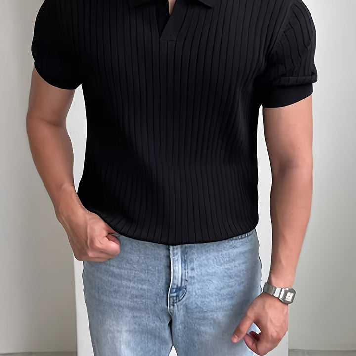 Patrick | Elegant and Versatile Structured Men's Polo Shirt