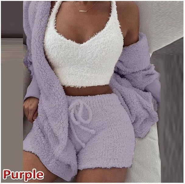 Noëlle - Luxe 3-Piece Knitted Winter Set
