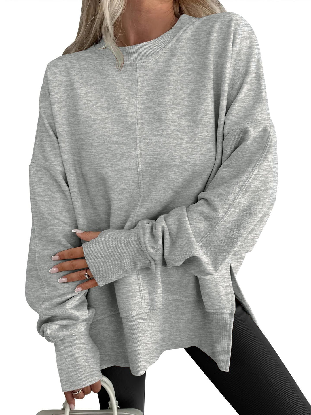 Gwen™  |  Oversized Long Sleeve Sweatshirt