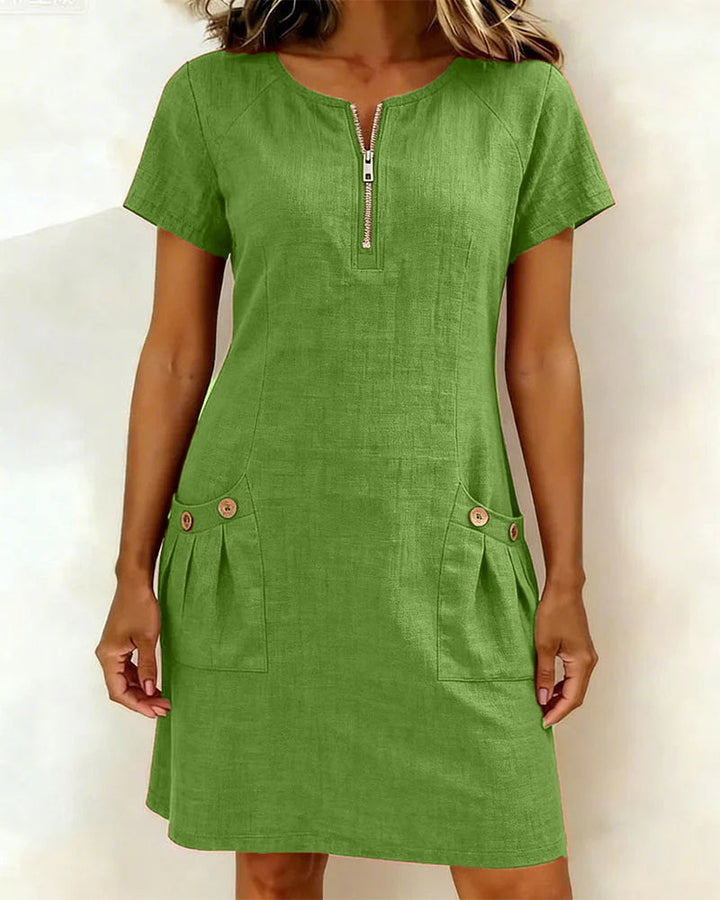 Lina Dress™ — Natural Elegance for Every Day