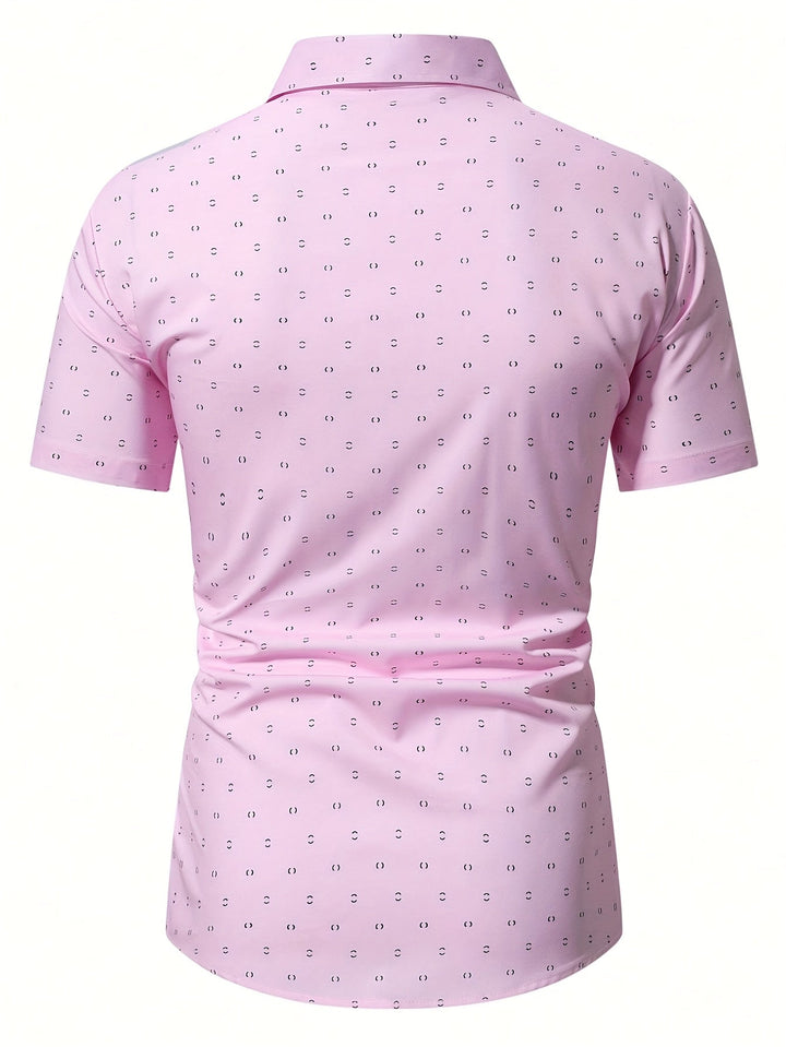 Tropical Print Shirt for Men - Elena Harper