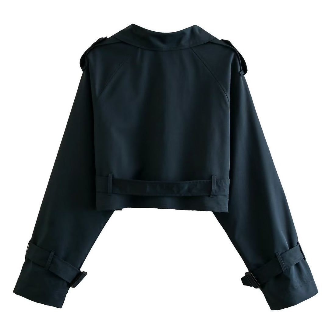Yara - Stylish Short Trench Coat