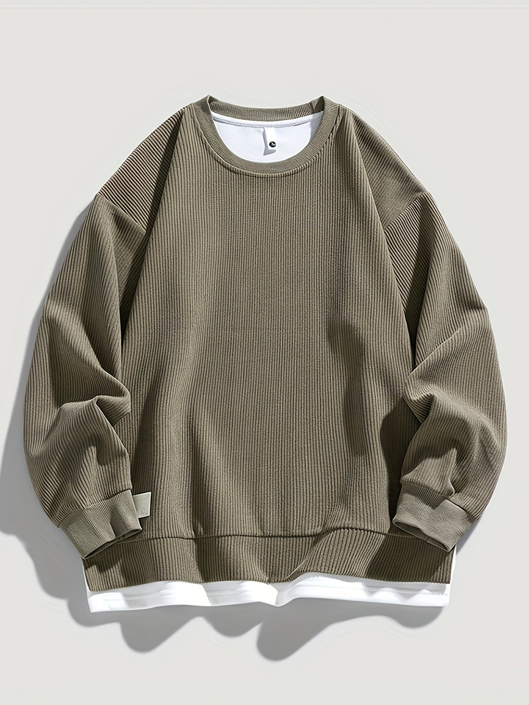 Auden | Layered Crewneck Sweatshirt