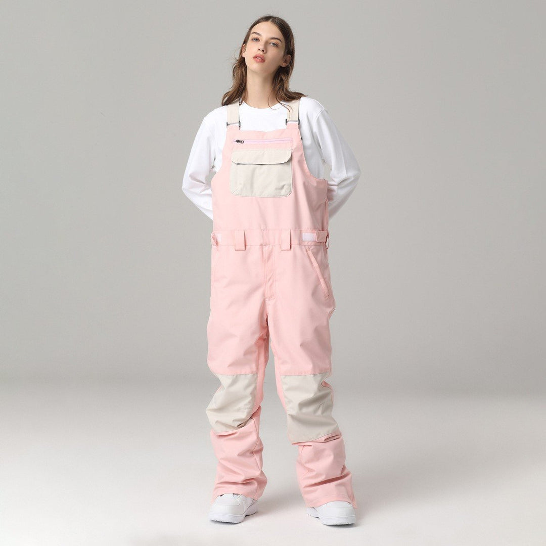 Unisex Adjustable Strap Ski Overall – Winter Snow Pants