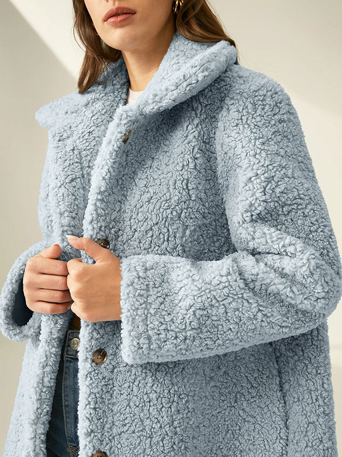 Long Polar Coat for Women - Ysandre