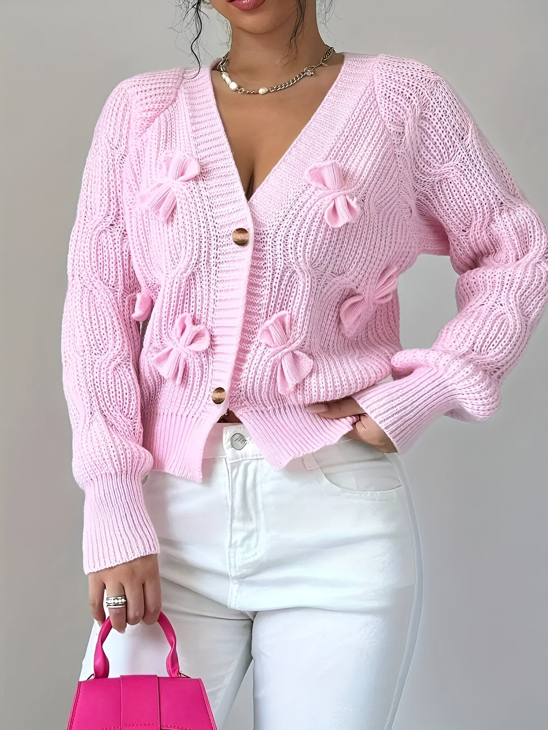 Belle - Elegant Knitted Cardigan