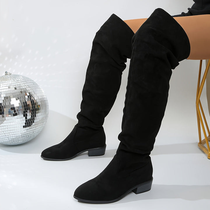 Fashionable, Versatile Over-the-Knee Women's Boots, view 7 - Elena Harper