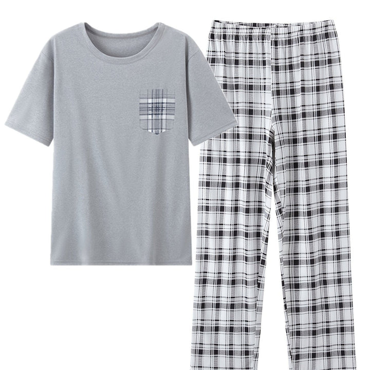 Tristan Relaxed Checkered Two-Piece Set - Elena Harper