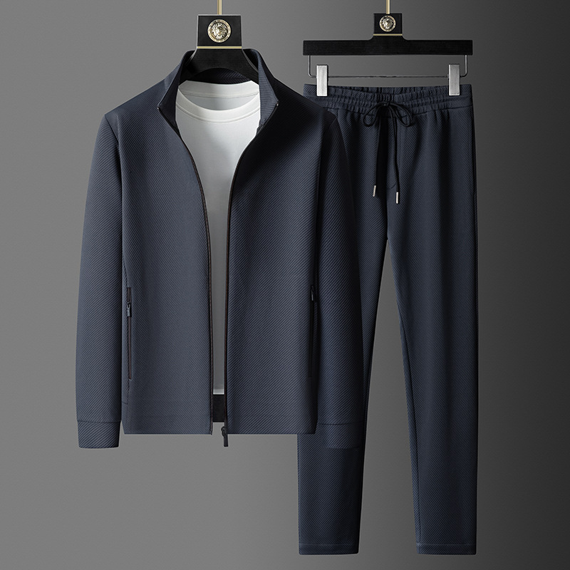 David | Modern Men's Tracksuit with Elastic Lycra Fiber