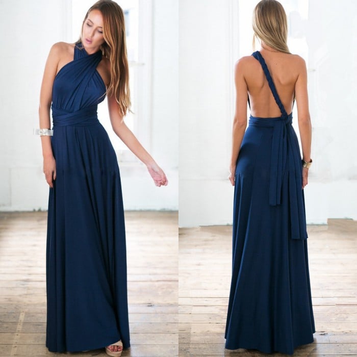 Open Back Maxi Dress for Wedding Guests – Elegant, Airy, Lightweight