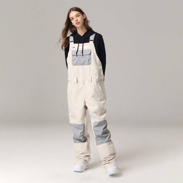 Unisex Adjustable Strap Ski Overall – Winter Snow Pants