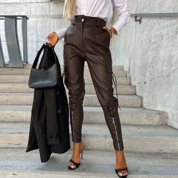 Loose Fit Trousers, view 4 - Elena Harper