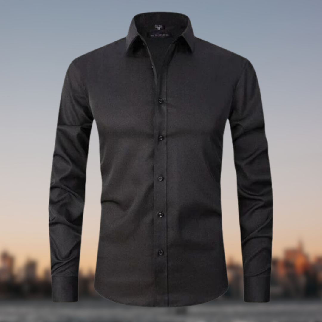 Stephan | Wrinkle-Free and Elastic Men's Stretch Shirt
