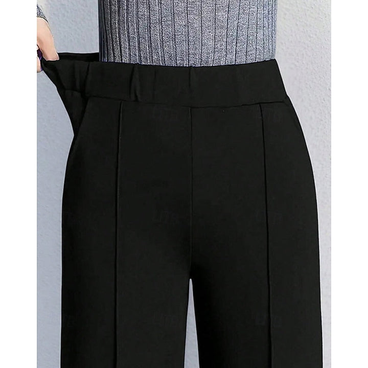 Tamara Wide-Leg Tailored Pants, view 4 - Elena Harper