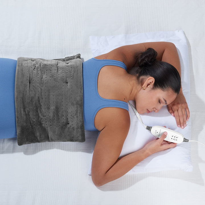 Calming Heat Massaging Weighted Heating Pad With Automatic Safety Shutoff - Elena Harper