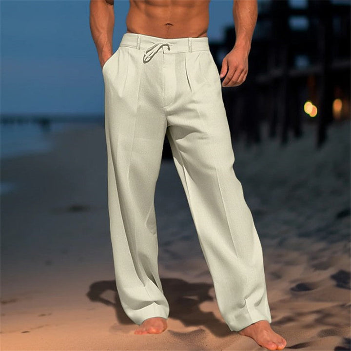 Cameron | Men's Wide Leg Drawstring Pants