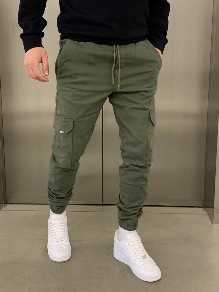 Tapered Cargo Pants for Men