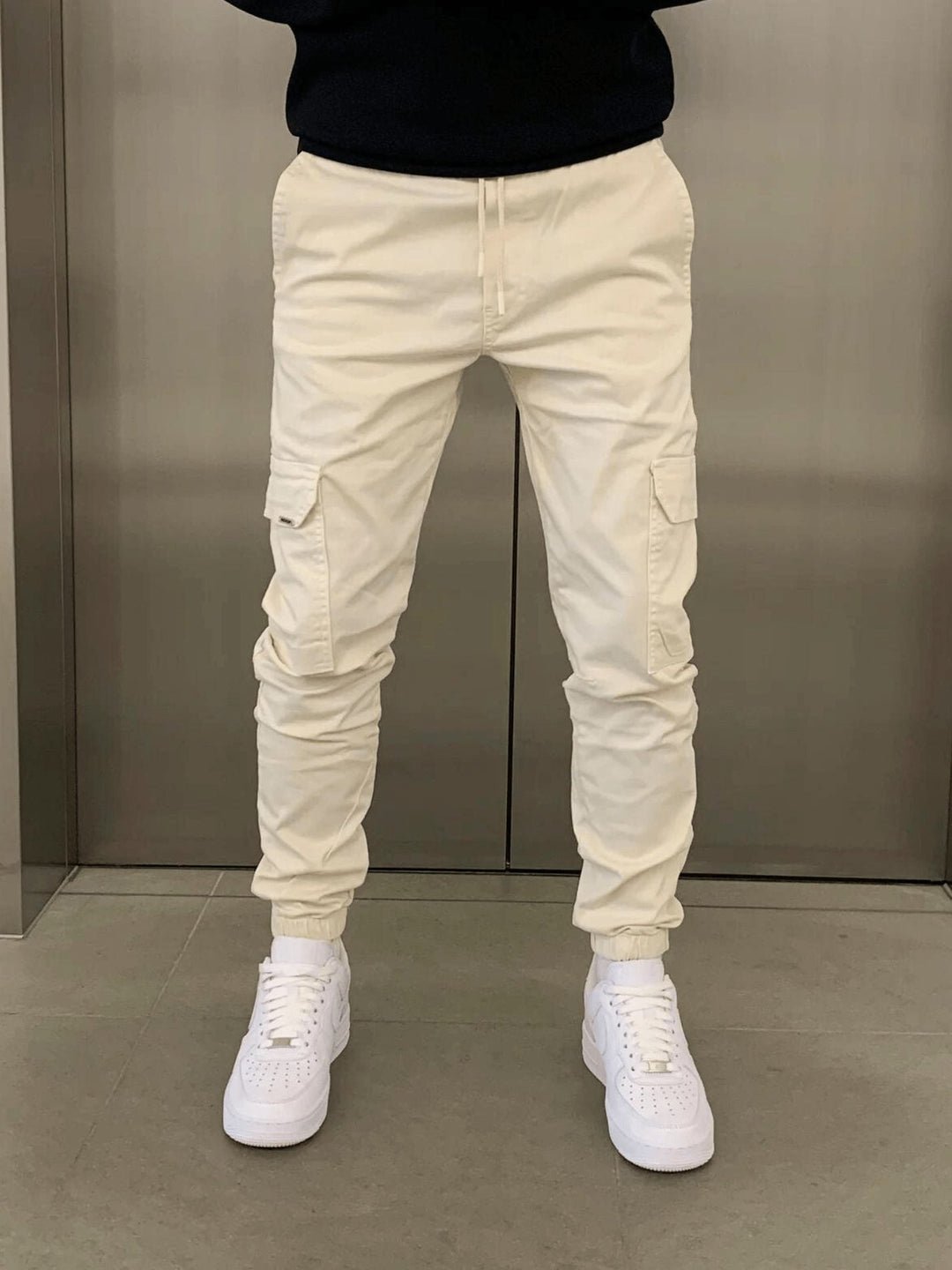 Tapered Cargo Pants for Men