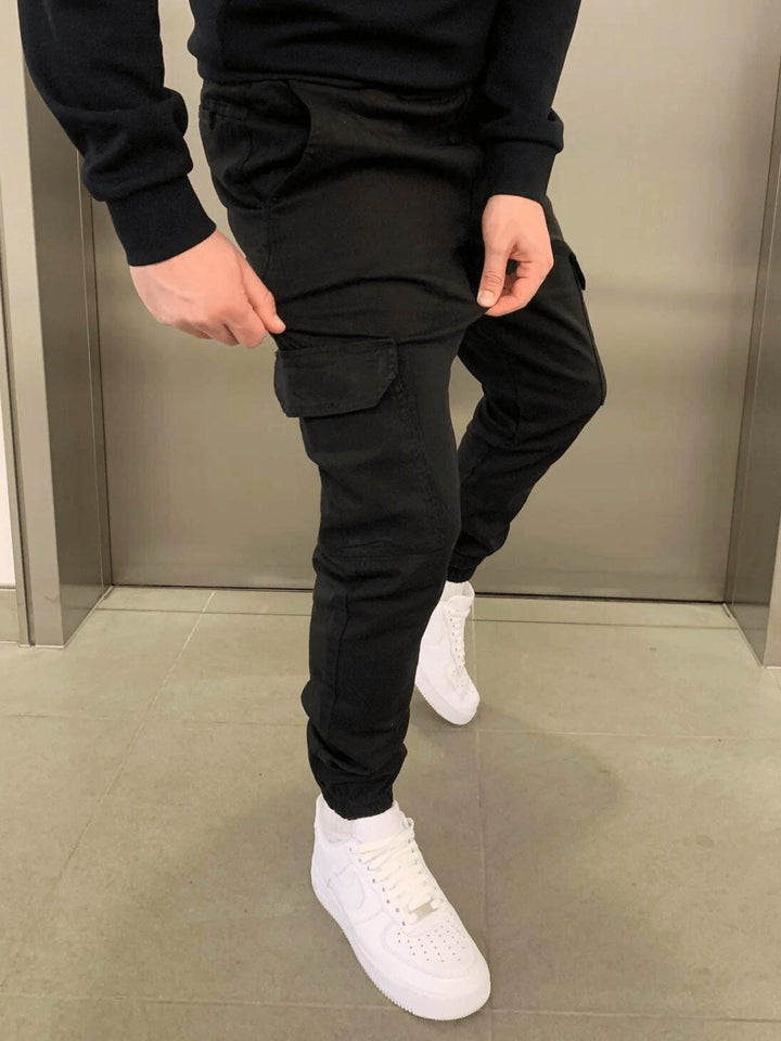 Tapered Cargo Pants for Men