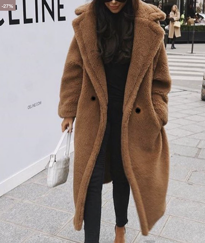 Long Oversized Winter Coat for Women Thick