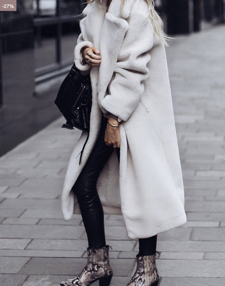 Long Oversized Winter Coat for Women Thick