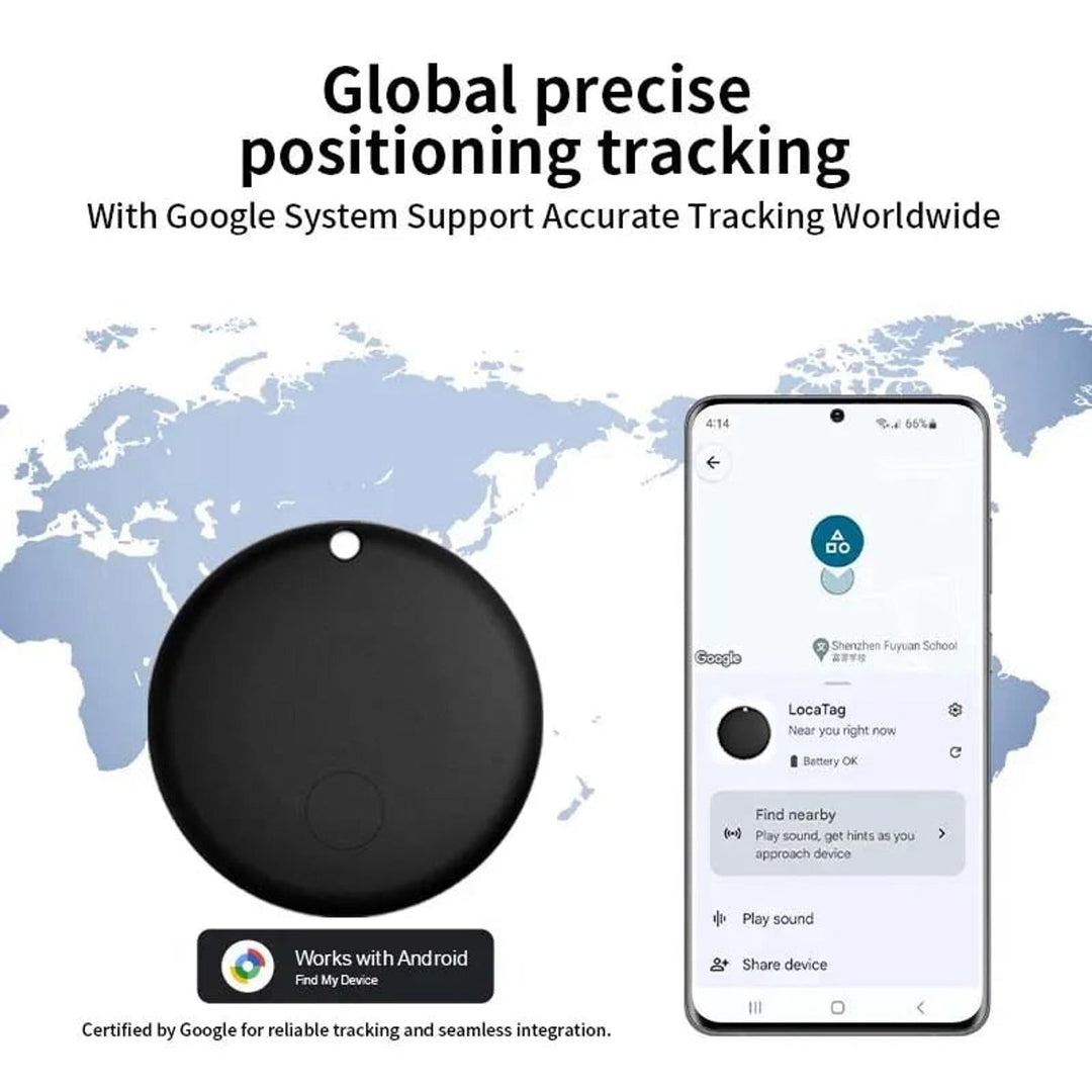 Pet Tracker For Cat Collar With Android Network Location No GPS Or Sim Required Uses Existing Android Tracking Network No Monthly Fees