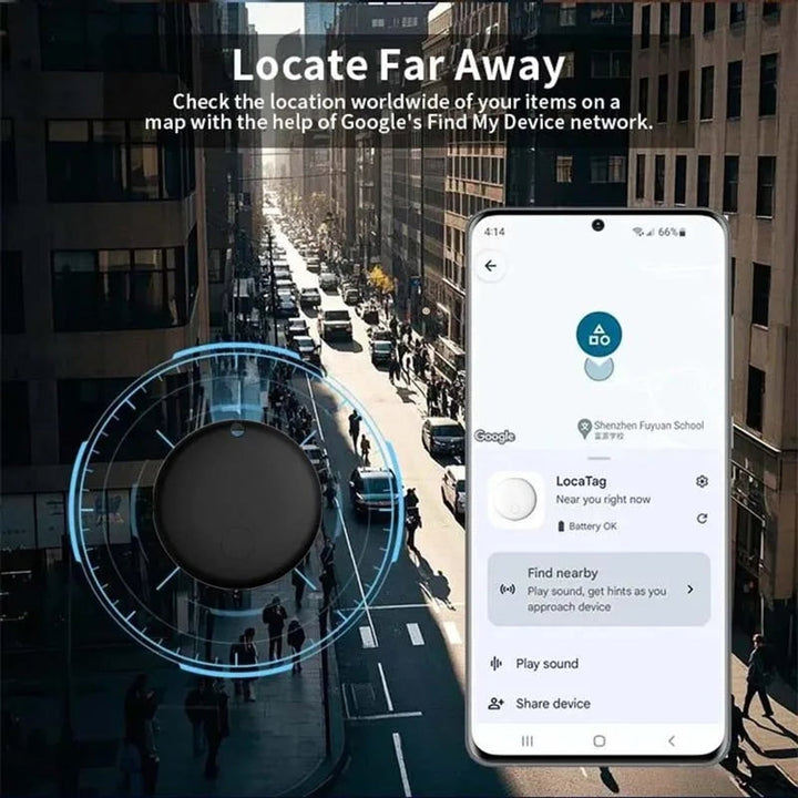 Pet Tracker For Cat Collar With Android Network Location No GPS Or Sim Required Uses Existing Android Tracking Network No Monthly Fees