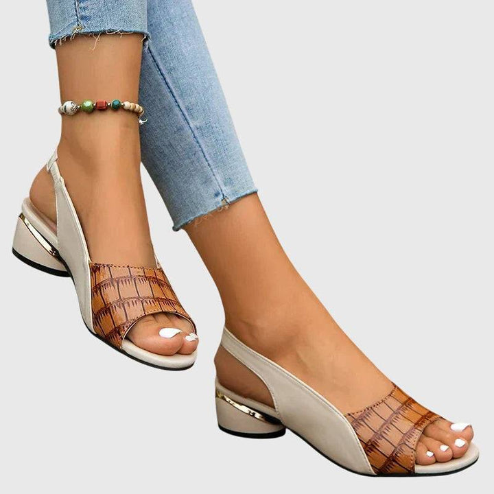 Whitney™ Emma & Rose Cape Town soft luxurious fabric sandals with stylish straps and cushioned soles for comfortable wear.