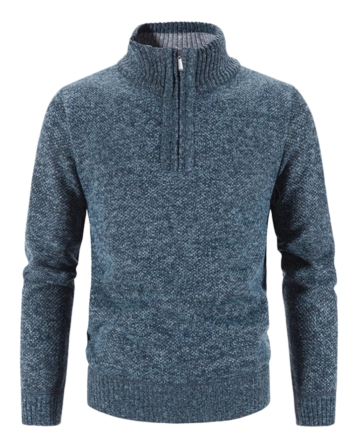 Daniel Warmer and Stylish Zip-Up Sweater - Elena Harper