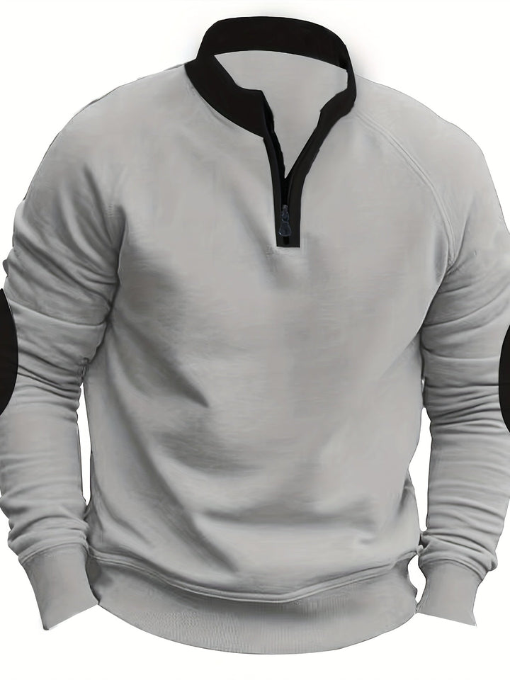 Lennard Casual Long Sleeve Sweatshirt, view 9 - Elena Harper