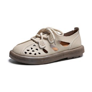 Cresenta Breathable Women's Sandals with Cutout Design - Elena Harper