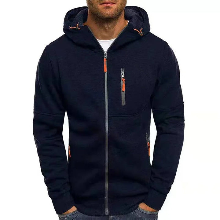 Alexander | Men's Casual Jacket with Hood and Pockets