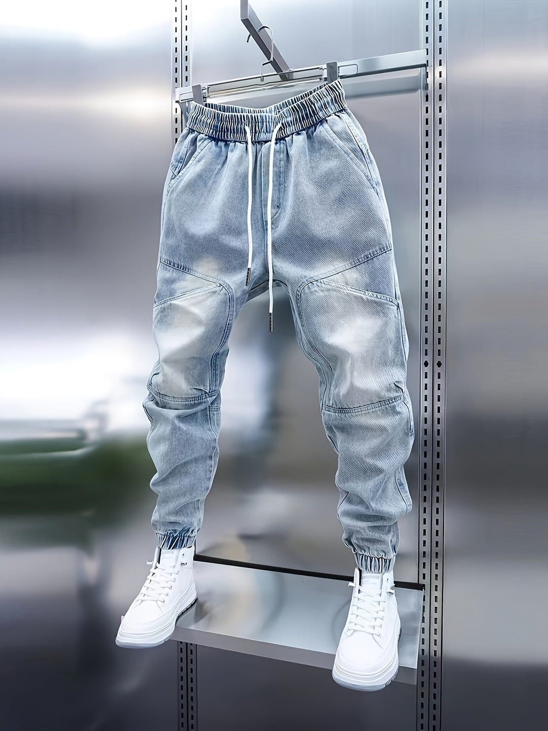 LAURENT MONACO | RELAXED FIT DENIM PANTS
