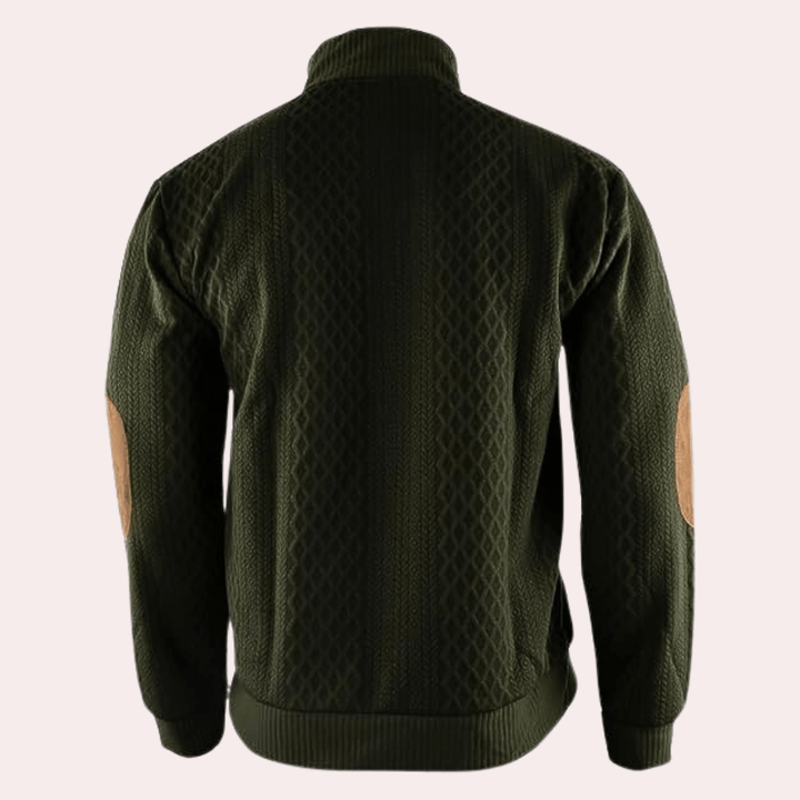 Men's Soft Knit Sweater, view 3 - Elena Harper