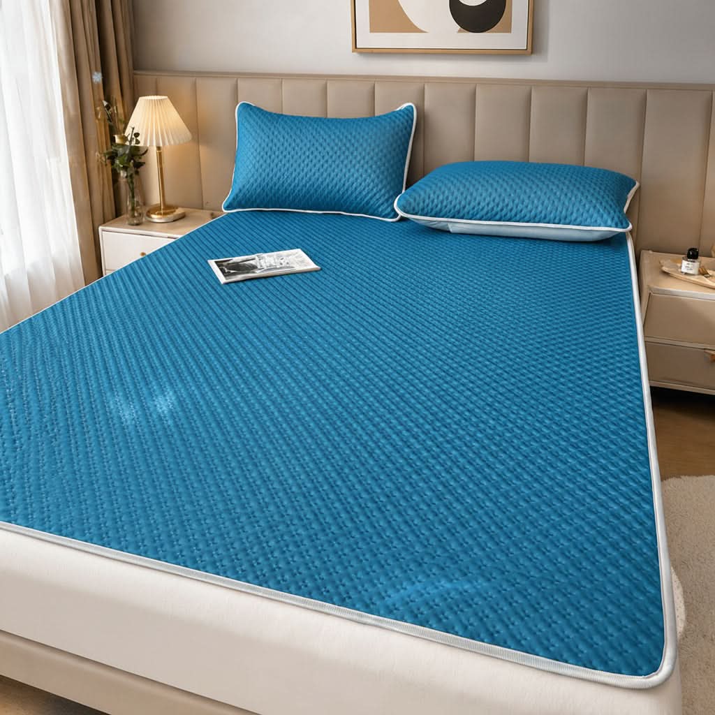 Foldable Cooling Mat for Bed - Breathable Summer Sleeping Mat