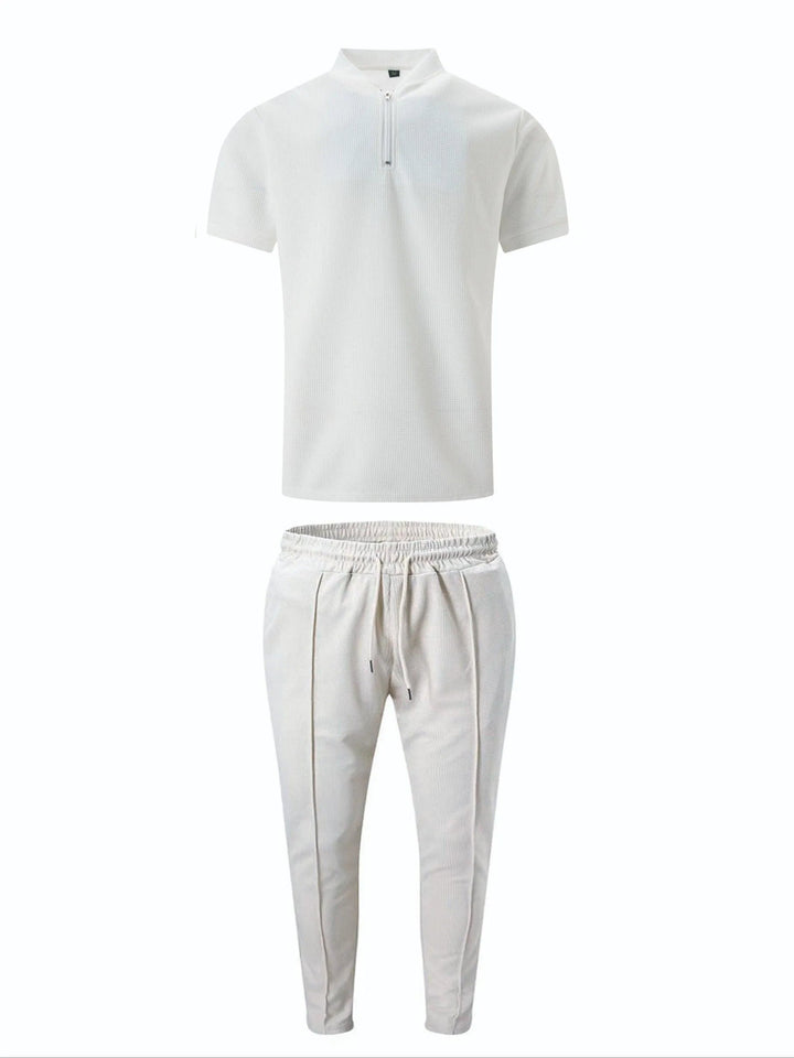 Set Casual Light Stretch Polyester Suitable for Spring and Summer, view 8 - Elena Harper