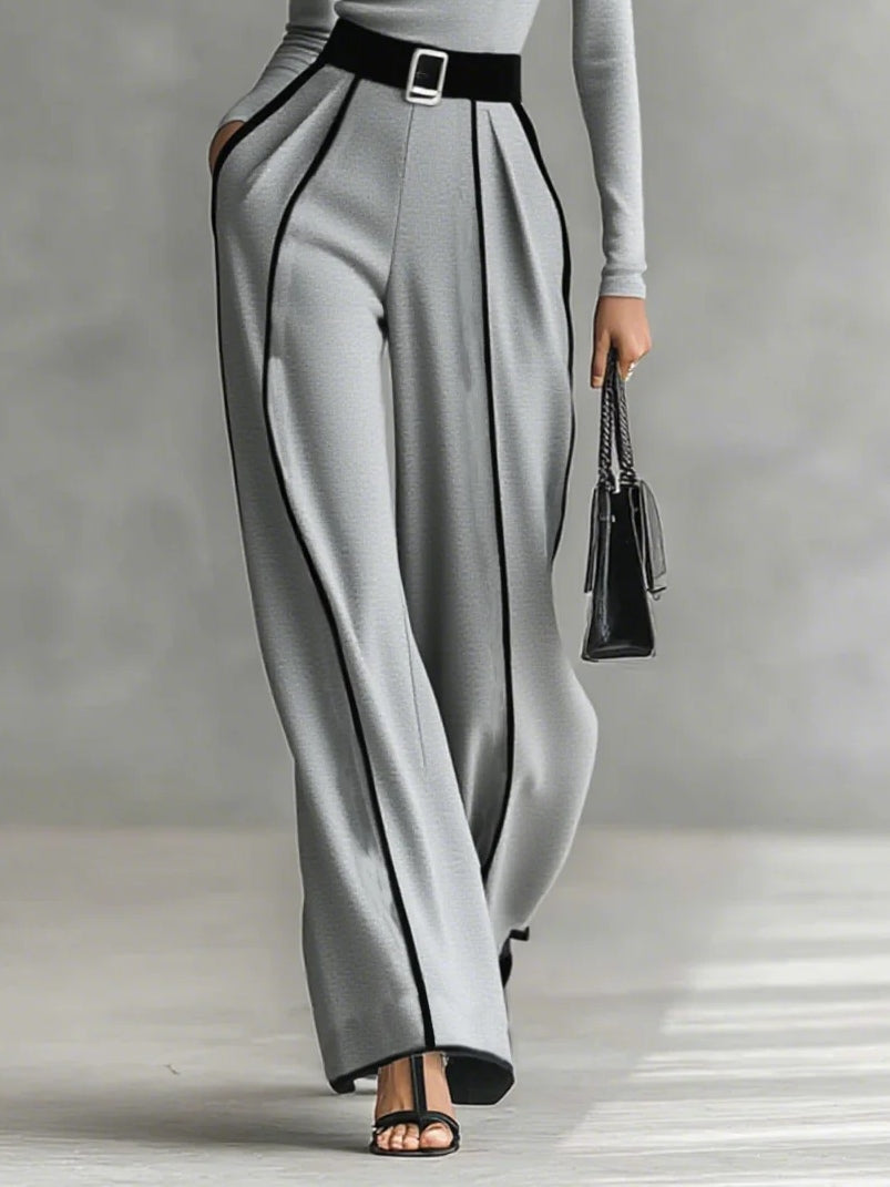 Glaizen Top & Wide Pants Set, view 7 - Elena Harper