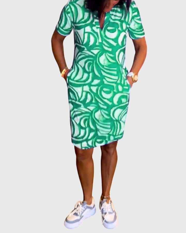 Elle™  |  Flattering Avenue Walk Dress