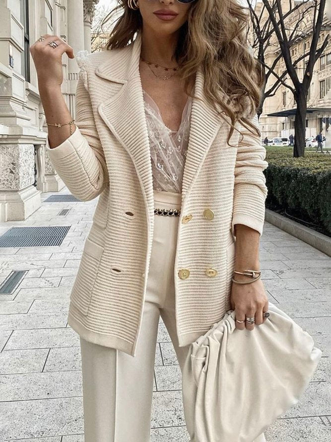 Ladies Regular Fit Blazer – Lightweight Autumn Blazer, Business and Casual