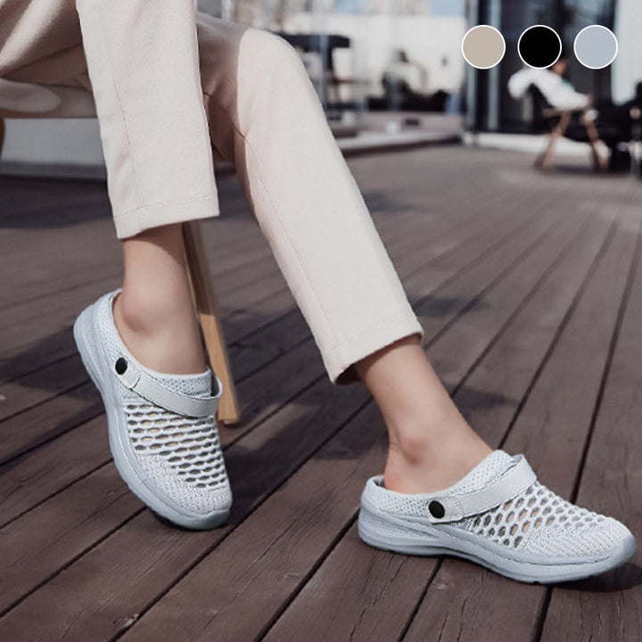 Lysa Comfort Sandals with Mesh, view 9 - Elena Harper