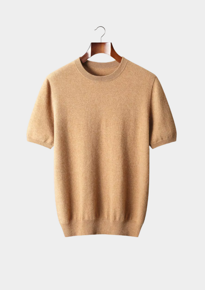 Emma & Rose merino wool crewneck top — premium knitwear
