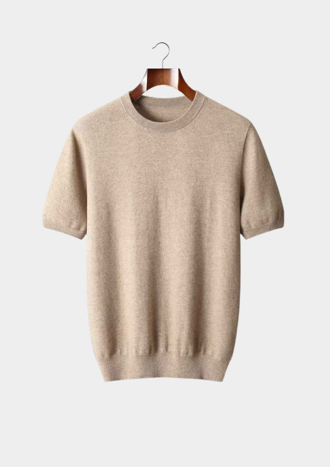 Emma & Rose merino wool crewneck top — premium knitwear