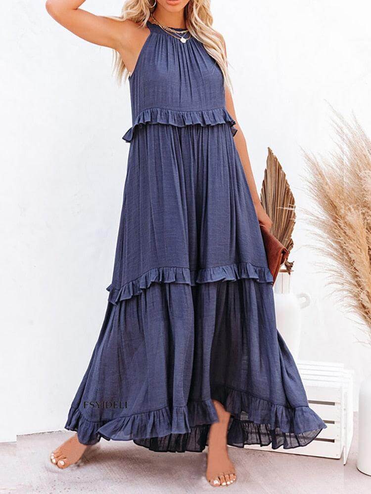 Sleeveless Midi Dress