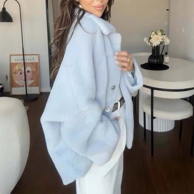 Veloria - Plush Coat