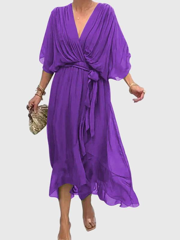 Elegant Bethany dress by Emma & Rose Cape Town, featuring a stylish design and flowing fabric perfect for special occasions.