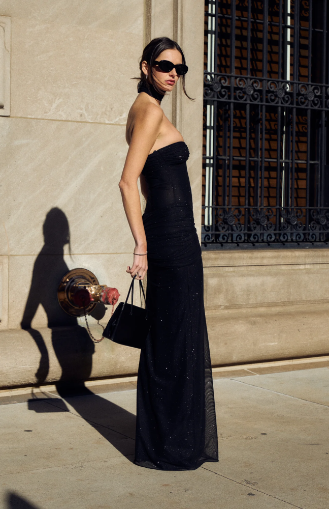 Glow Celestial Shimmer Dress - Elena Harper